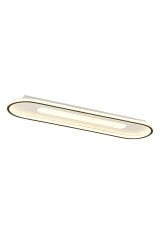 Modern Dekoratif Oval Plafonyer Led Avize 3 Renk