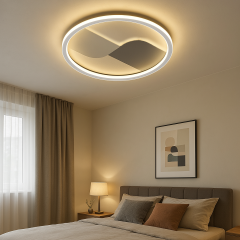 Galaxy Yuvarlak Modern Dekoratif Plafonyer Led Avize 3 Renk