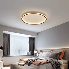 Easy Modern Dekoratif Yuvarlak Plafonyer Led Avize 3 Renk