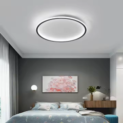 Easy Modern Dekoratif Yuvarlak Plafonyer Led Avize 3 Renk