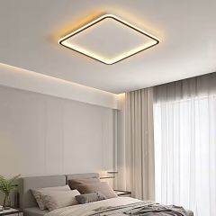 Easy Modern Dekoratif Kare Plafonyer Led Avize 3 Renk