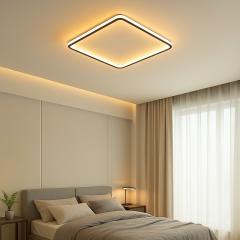 Easy Modern Dekoratif Kare Plafonyer Led Avize 3 Renk