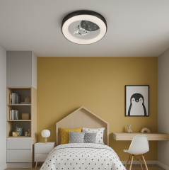 Erkek Çocuğu 3 Renk Kumandalı Led Çocuk Odası Avizesi(ACR-30-E PLAFONYER )
