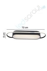 Milica Modern Led Avize Plafonyer 80 Watt 3 Renk