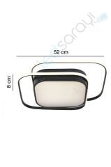Mira Modern Led Avize 90 Watt 3 Renk