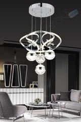 Dekoratif Led Avize ACR-024-Toplu Gold
