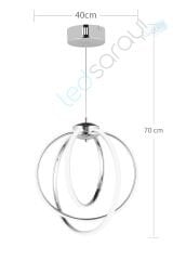 Dekoratif Led Avize ACR-066