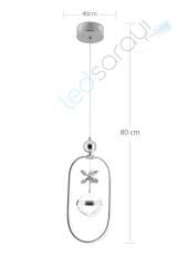 Dekoratif Led Avize ACR-075