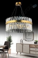 Kristal Taşlı Avize ACR-180- FGD- Yuvarlak