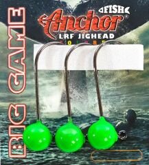 ANCHOR BİG GAME GREEN COLORED 3/0 İĞNE JİGHEAD