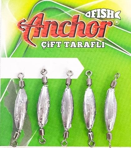ANCHOR ÇİFTTARAFLI FIRDÖNDÜLÜ KURŞUN 5 Lİ PAKET