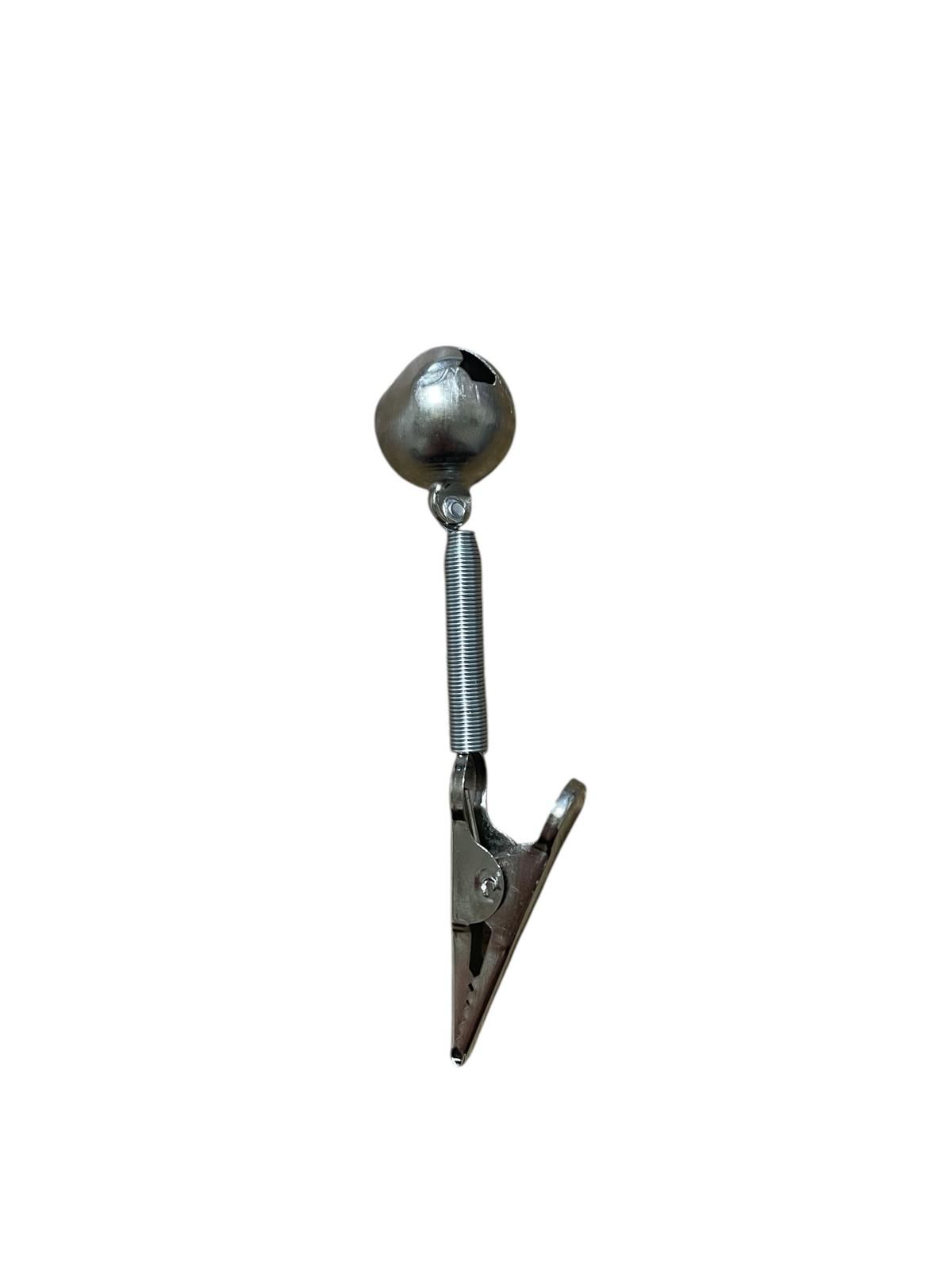 Tekli Metal Kıskaçlı Zil 18 mm 100 lü Paket