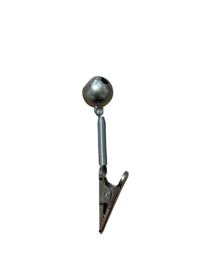 Tekli Metal Kıskaçlı Zil 18 mm 100 lü Paket