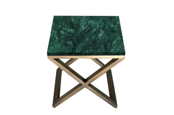 Verde Leda Mermer Sehpa