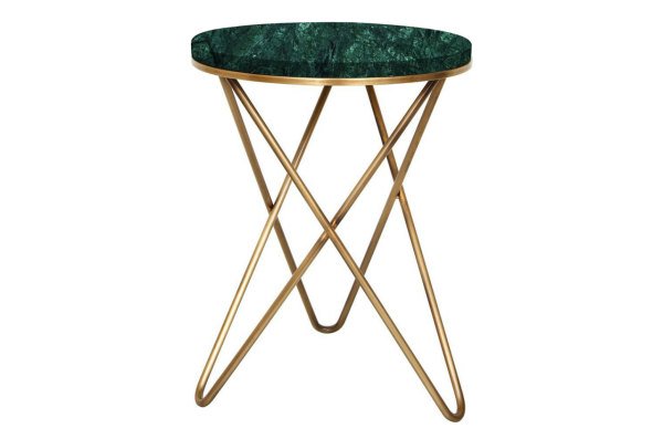 Verde Stelo Mermer Sehpa