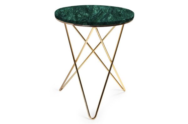 Verde Stelo Mermer Sehpa