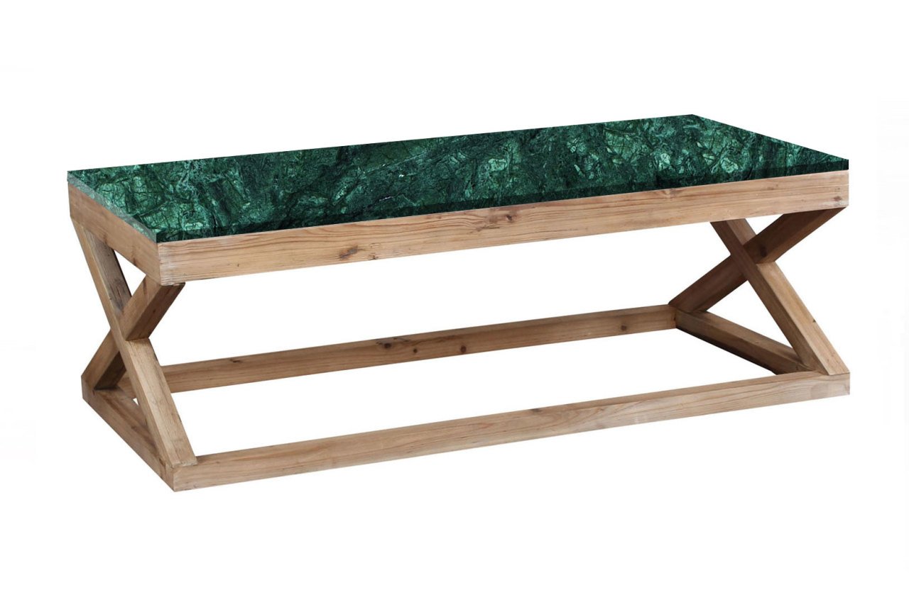 Verde Feronia Mermer Orta Sehpa