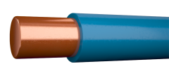 HES KABLO 1*1.5 MM NYA KABLO HALOJEN FREE (YANMAZ KABLO) H07Z1-U    450-750V MAVİ