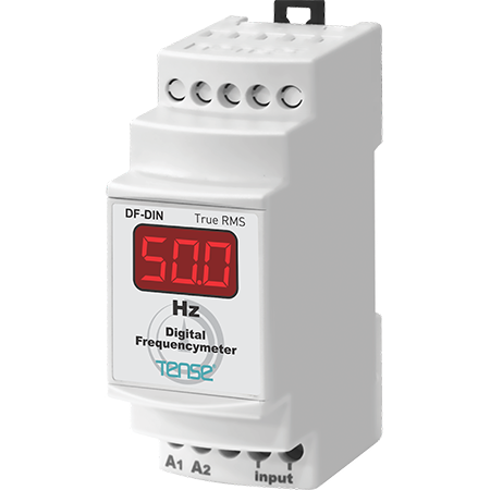 TENSE - DF-DIN Dijital Frekansmetre 1 - 400 Hz.(15V - 500V AC)
