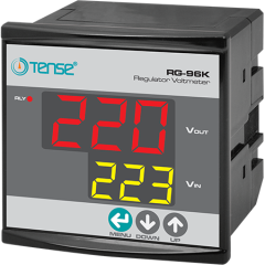 TENSE - RG-96K Dijital Voltmetre (Regülatörler için servo kontrol) 1V - 300V AC