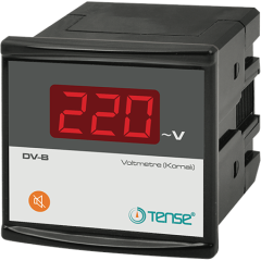TENSE - DV-B Dijital Seçmeli Voltmetre (50/60 Hz), Buzzer’lı