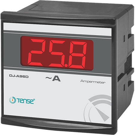 TENSE - DJ-A96D  4 Hane LED Display Ekranlı Direkt Ampermetre (100A)