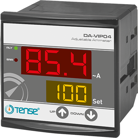 TENSE - DA-VIP04 3 Hane LED Display Ekranlı Setli Ampermetre
