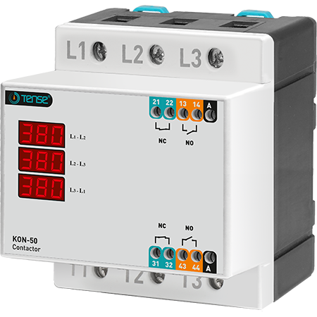 TENSE - EB-185 3 Kutuplu Elektronik Kontaktör Bobin Beslemesi (150-185-225 A)