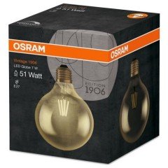 Osram Vintage 1906 Globe 7W 2400K Led Ampul Sarı Işık