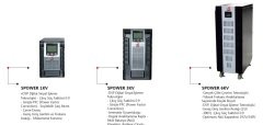 Spower - Baracuda 1 1Kva 900W  12V 7Ah Online Ups