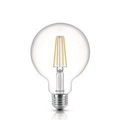 PHILIPS LED BULB G93 7W - 60W Rustik Led Filament Ampul 2700K Sarı Işık Globe Tip
