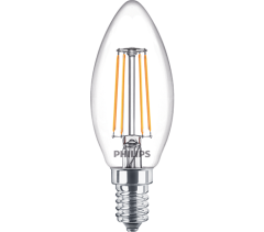 PHILIPS LED BULB B35 4.3W - 40W Rustik Led Filament Ampul 2700K Sarı Işık