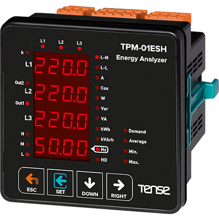 TENSE - Şebeke Analizörü TPM-01 ESH