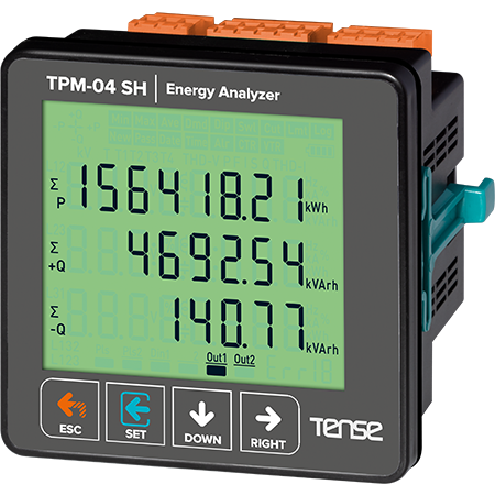 TENSE - Şebeke Analizörü TPM-04 SH