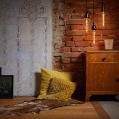 OSRAM - Vintage 1906 Led Classic Tubular 4W- 35W Sarı Işık E27 Duy Rustik Filamentli Ampul