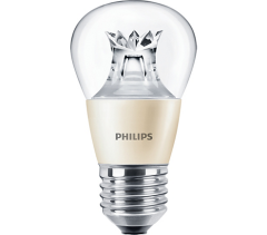 Philips Master 4-25W Sarı Işık 2700K Dimmable P48 Diamond Spark E27 LED Ampul