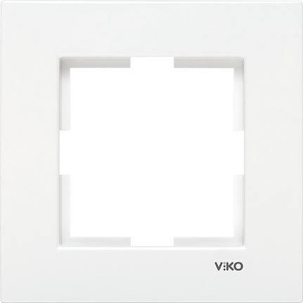 VİKO - Karre Tekli Çerçeve Beyaz
