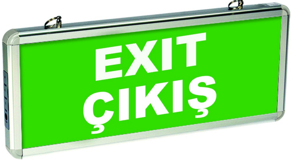 Pelsan Exiled Çift Yön Çıkış Yönlendirme Armatürü - 203890
