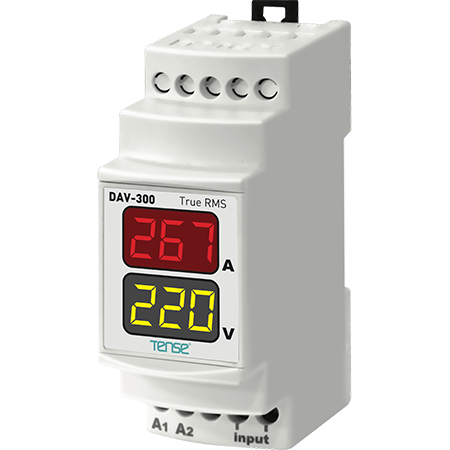 TENSE - DAV-300 2A-250A Dijital Voltmetre - Ampermetre
