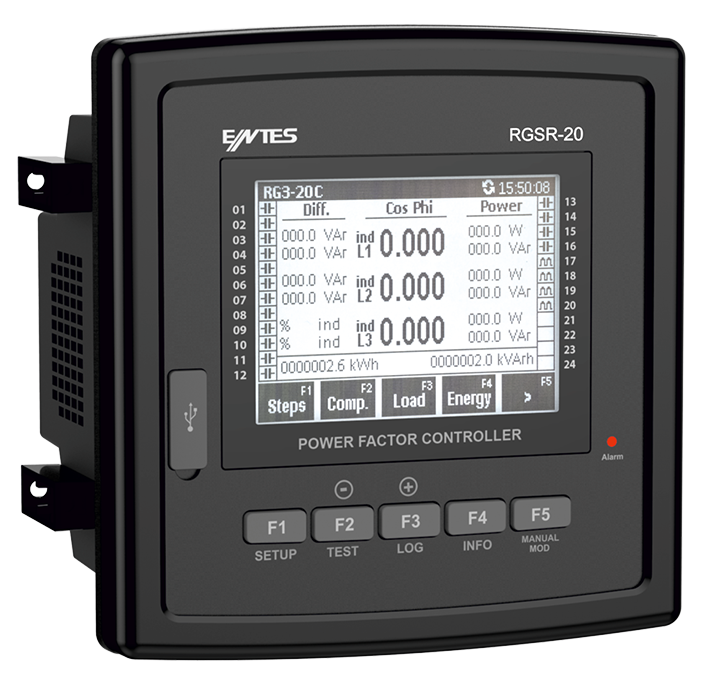 ENTES - Reaktif Güç Kontrol Röleleri RGSR-20S SVC