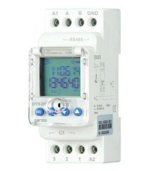 ENTES - Astronomik Zaman Rölesi RS-485 Haberleşmeli DTR-20TS