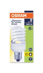 OSRAM - Spiral Ampül Mini Twist 23W 220-240 V E27 S.Beyaz 10 ADET