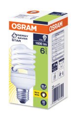 OSRAM - Spiral Ampül Mini Twist 23W 220-240 V E27 S.Beyaz 10 ADET
