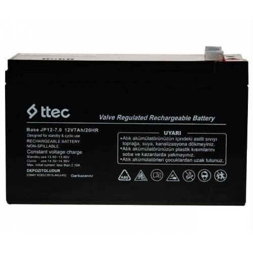 İLETİŞİM - Base Bakımsız Kuru tip Akü 12V 7Ah (1,72kg)