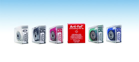 Arti-Fol® 22mm Artikülasyon Folyosu • ultra ince 8μ • Dispenserde 20m • Tek taraflı / Siyah