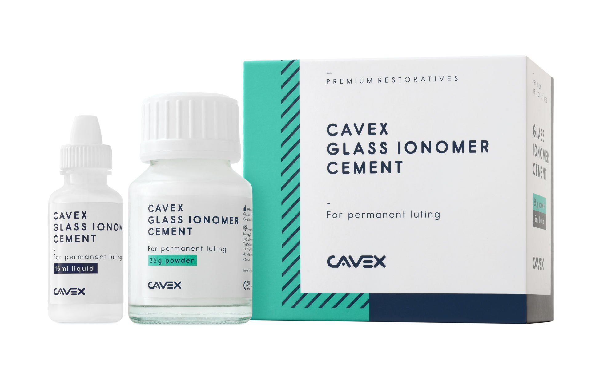 Cavex Glass Ionomer Cement (cam ionomer yapistirici)
