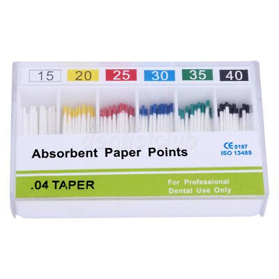 DENCO ABSORBENT PAPER POINTS 4% NO:15-40