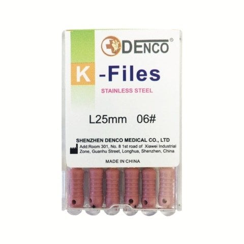 K file 25mm no:6 (6 adet)