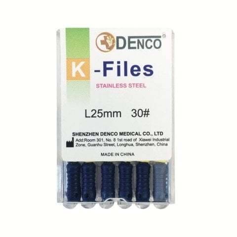K file 25mm no:30 (6 adet)