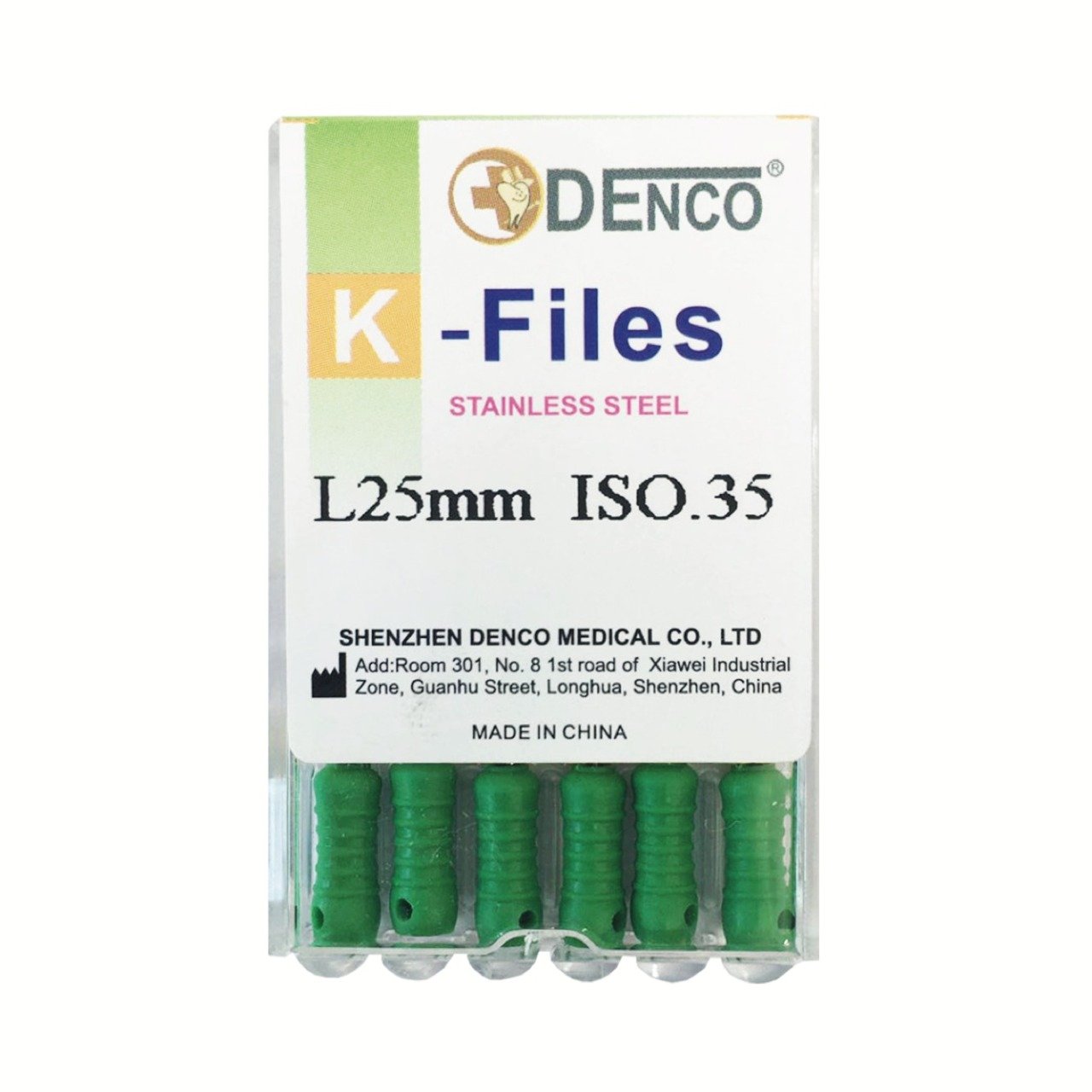 K file 25mm no:35 (6 adet)